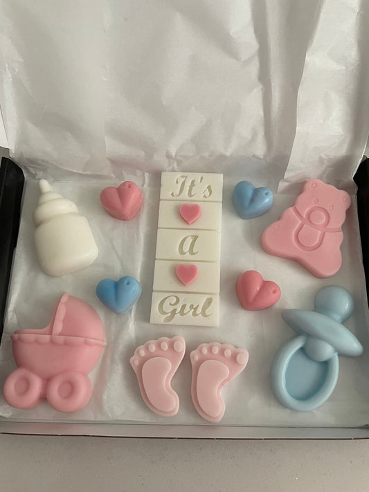 Baby (Gender Reveal) Box Girl - Pre Order