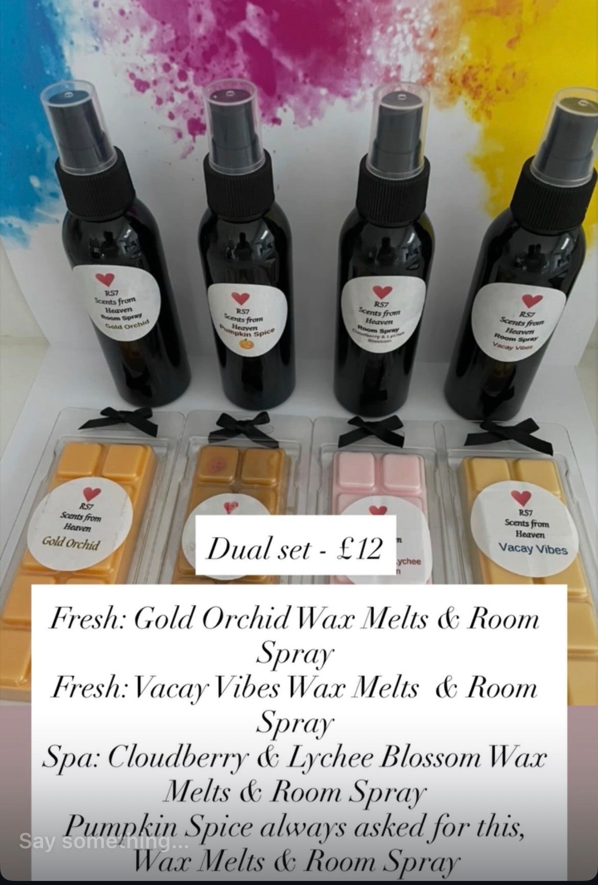 Dual Set - Wax Melts & Room Spray